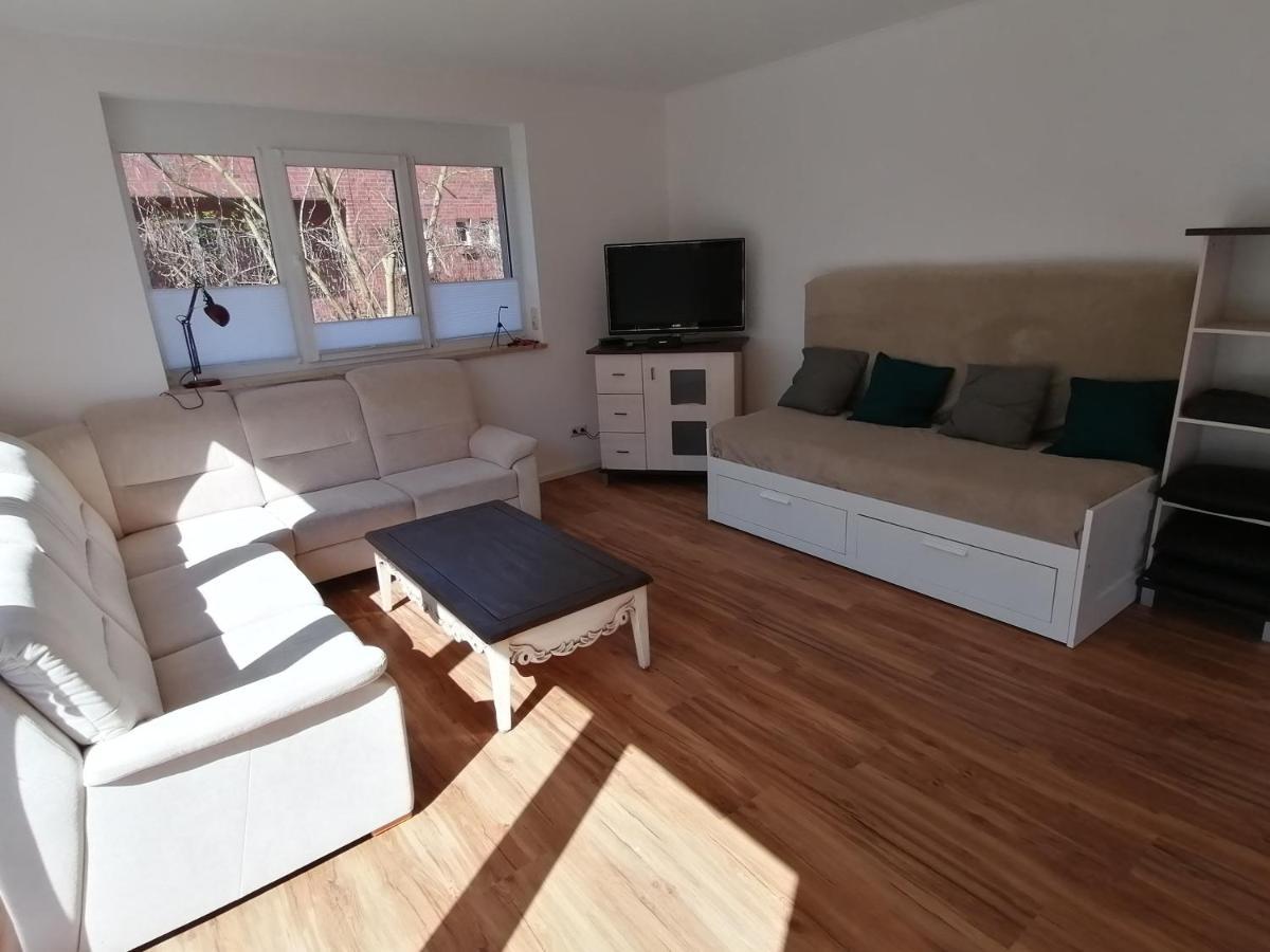 85 Qm Wohnung Pauluste Mit Terasse Und Garten Rostock Eksteriør bilde